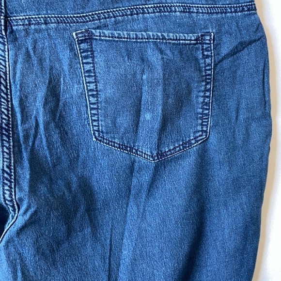 Jaclyn Smith Plus Size Pull-up Stretch Jeans - Picture 5 of 7